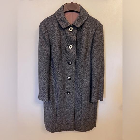 Vintage Georges Rech Paris Wool Coat – Made in France – Women’s Medium‎ - Picture 5 of 7